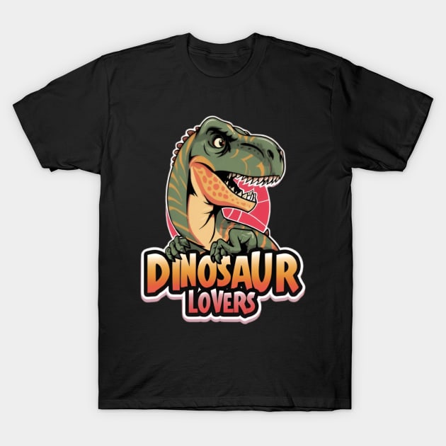 Dinosaur lovers T-Shirt by Spaceboyishere